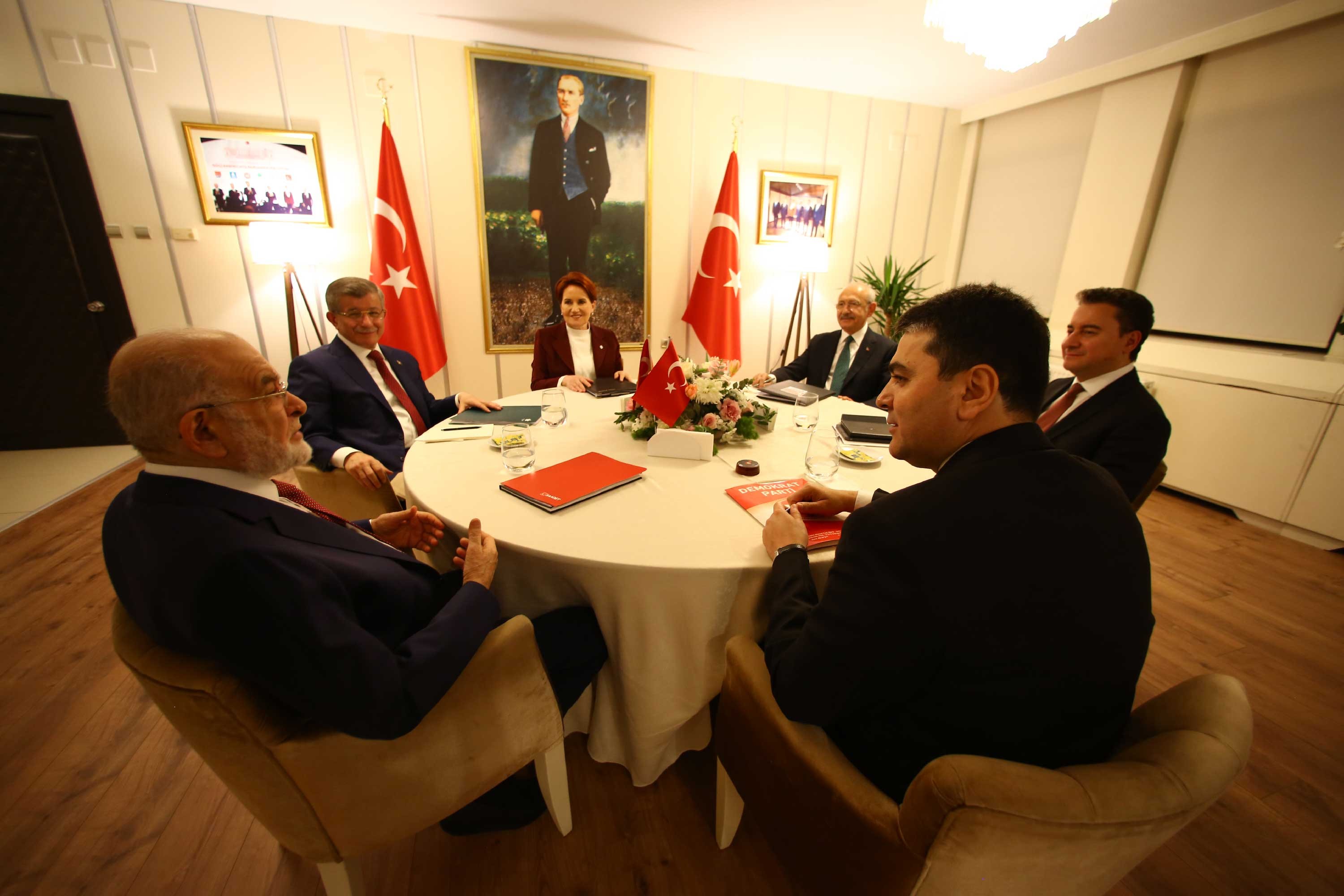 6'lı masa liderlerinden heyecanlandıran açıklama