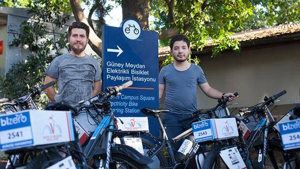 Boğaziçi Üniversitesi İçerisinde Elektrikli Bisiklet Dönemi Başladı