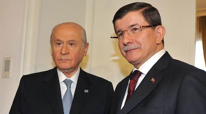 Davutoğlu, Bahçeli'ye 