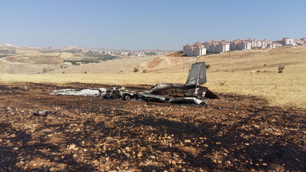 Gaziantep Üniversitesi'ne Ait Eğitim Uçağı Düştü