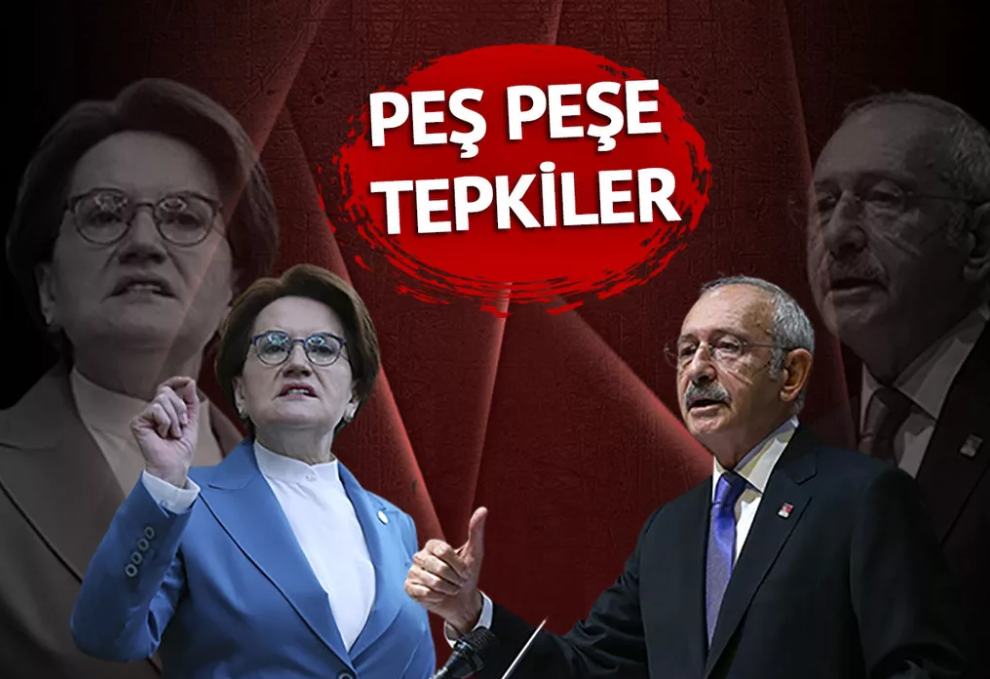 Muhalefetten tepkiler peş peşe geldi!