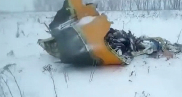 Rusya'da yolcu uçağı faciası: 71 ölü