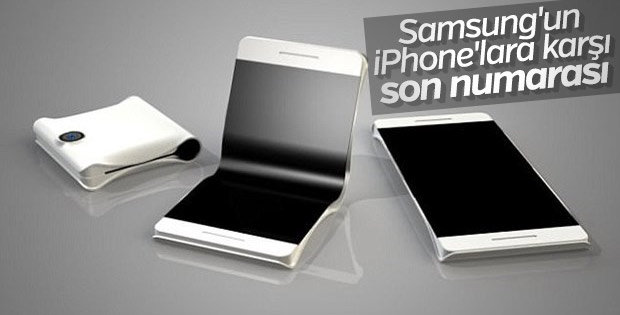 Samsung Şirketinden Katlanabilir Telefon Hamlesi