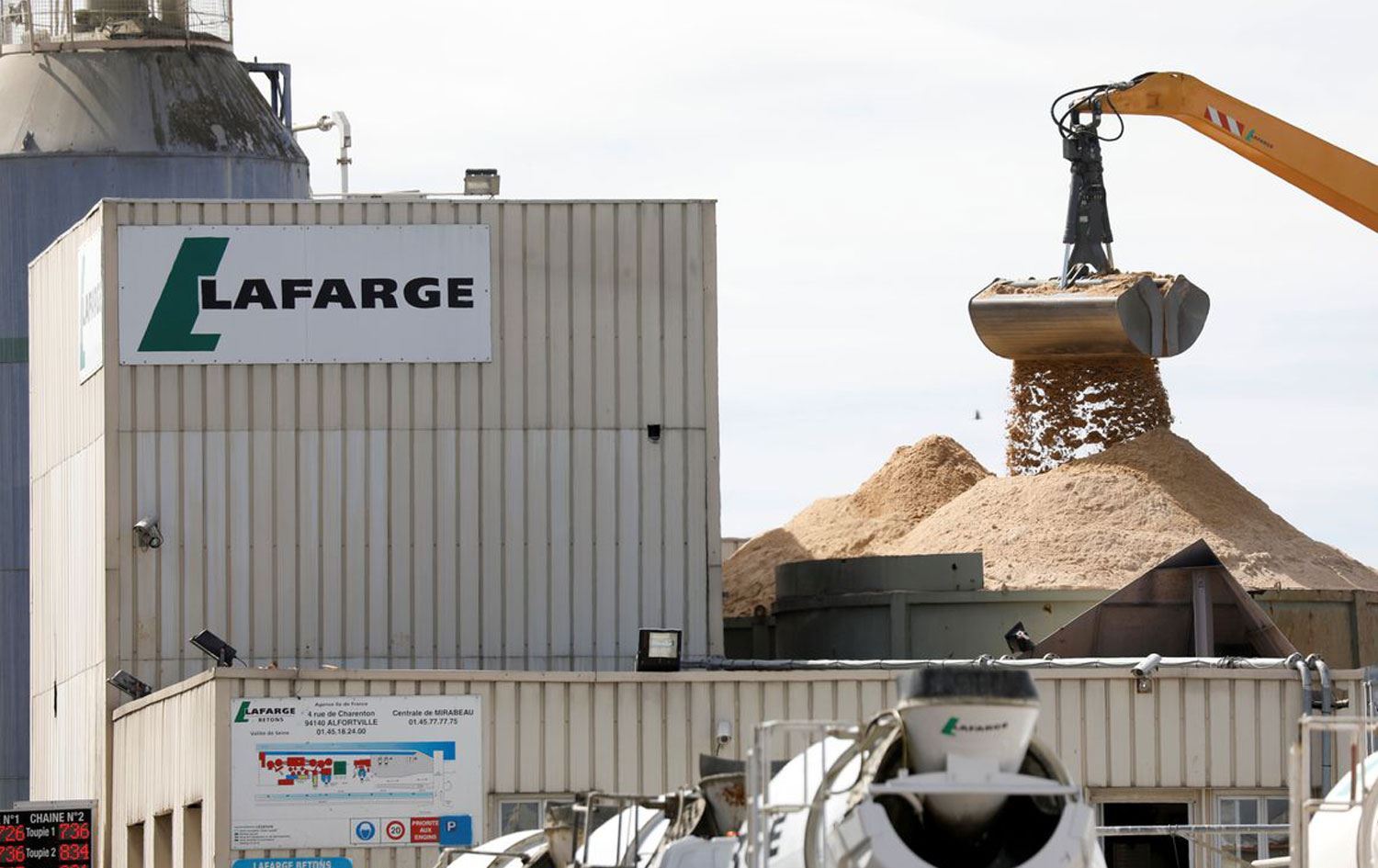 Ünlü Lafarge şirketi, IŞİD’e yardım yaptığını kabul etti